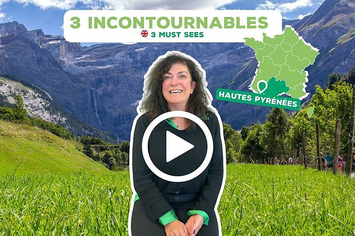 Video thumbnail of Chantal, owner of the Pyrénévasion campsite in Sazos, presenting her favourite Sazos activities to enjoy around the campsite in the Hautes-Pyrénées.