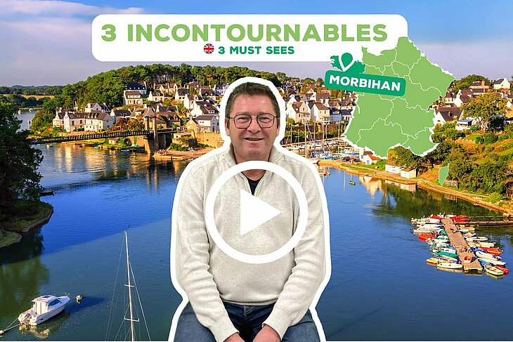 Philippe, owner of the Sites et Paysages De Penboch campsite, shares his top three must-sees around Arradon on a walk through the Gulf of Morbihan.