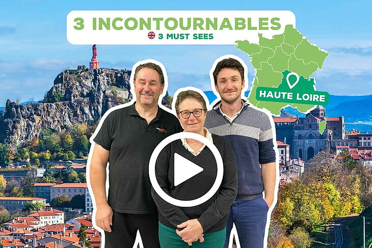 The owners of Campsite Sites et Paysages De Vaubarlet share the must-sees near Sainte-Sigolène, in the heart of Haute-Loire