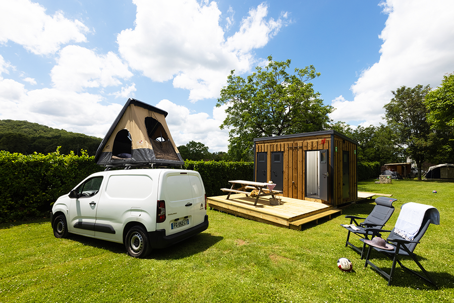 [Translate to Anglais:] campings sites et paysages emplacement sanitaire privé